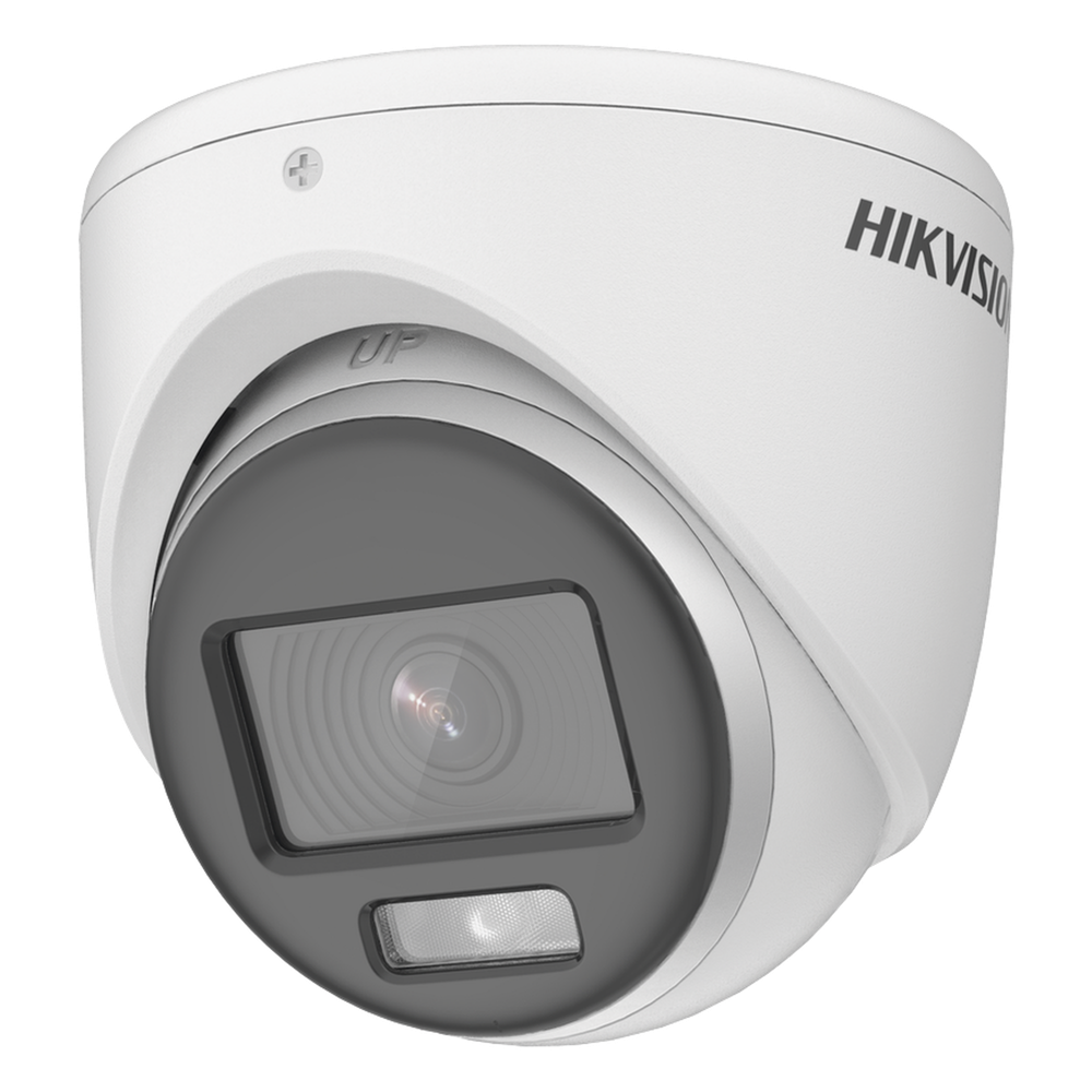 [Dual Light + ColorVu] Turret TURBOHD 2 Megapixel (1080p) / Lente 2.8 mm / 20 mts IR + 20 mts Luz Blanca / Gran Angular 105° / Exterior IP67 / Micrófono Integrado / dWDR / 4 Tecnologías / Metal