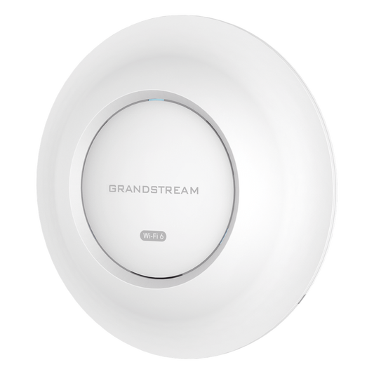 Punto de acceso inalámbrico Wi-Fi 6 para interiores GWN7662, MU-MIMO 4x4:4 con administración desde la nube gratuita o stand-alone.