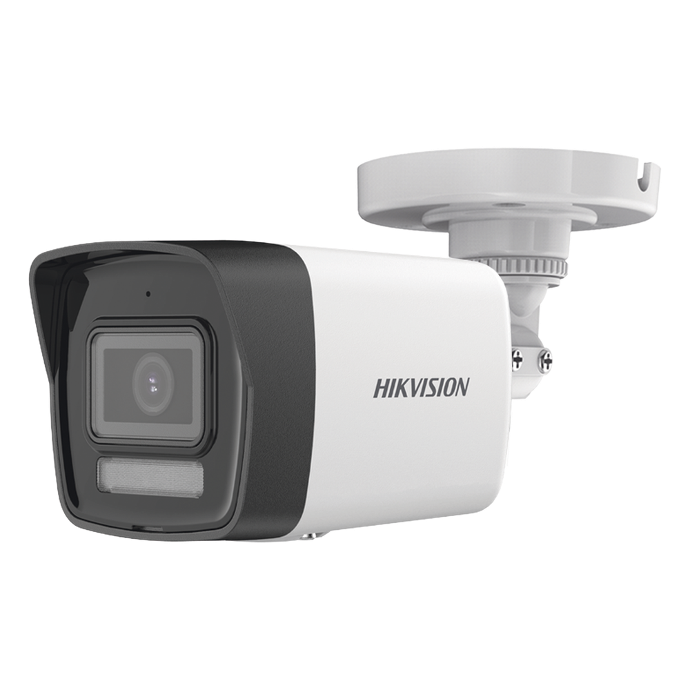 [Dual Light + ColorVu] Bala TURBOHD 3K (5 Megapixel) / Lente 2.8 mm / 30 mts IR + 20 mts Luz Blanca / Gran Angular 104.9° / Exterior IP67 / Micrófono Integrado / dWDR / 4 Tecnologías / Metal