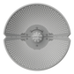 Radio Integrado 23 dBi Puerto Gigabit, Modo AP/CPE en PtP o CPE en Multipunto, Hasta 867 Mbps, Botón de Auto-Emparejamiento para distribuciones de Enlaces Inalámbricos WISP y CCTV, Administración en la Nube