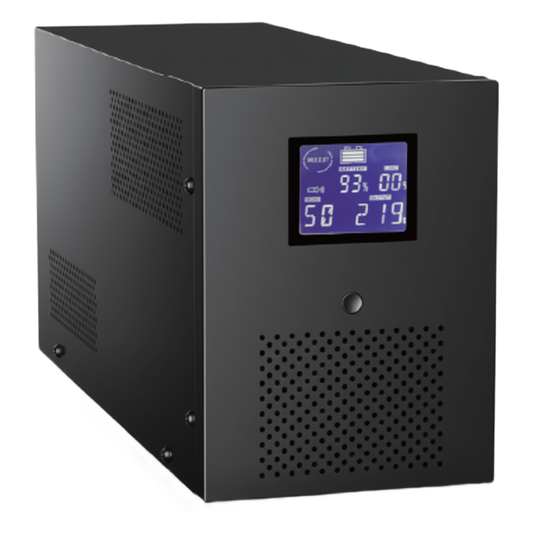 UPS de 3000VA/1,800W / Topología Línea Interactiva / Entrada y Salida 120 Vca / Regulador de Voltaje AVR 80-150 Vca / Clavija NEMA 5-15P / 6 Tomas NEMA 5-15R