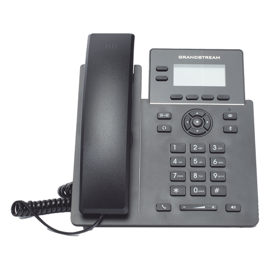Teléfono IP Grado Operador, 2 líneas SIP con 4 cuentas, puertos Gigabit PoE, codec Opus, IPV4/IPV6 con gestión en la nube GDMS