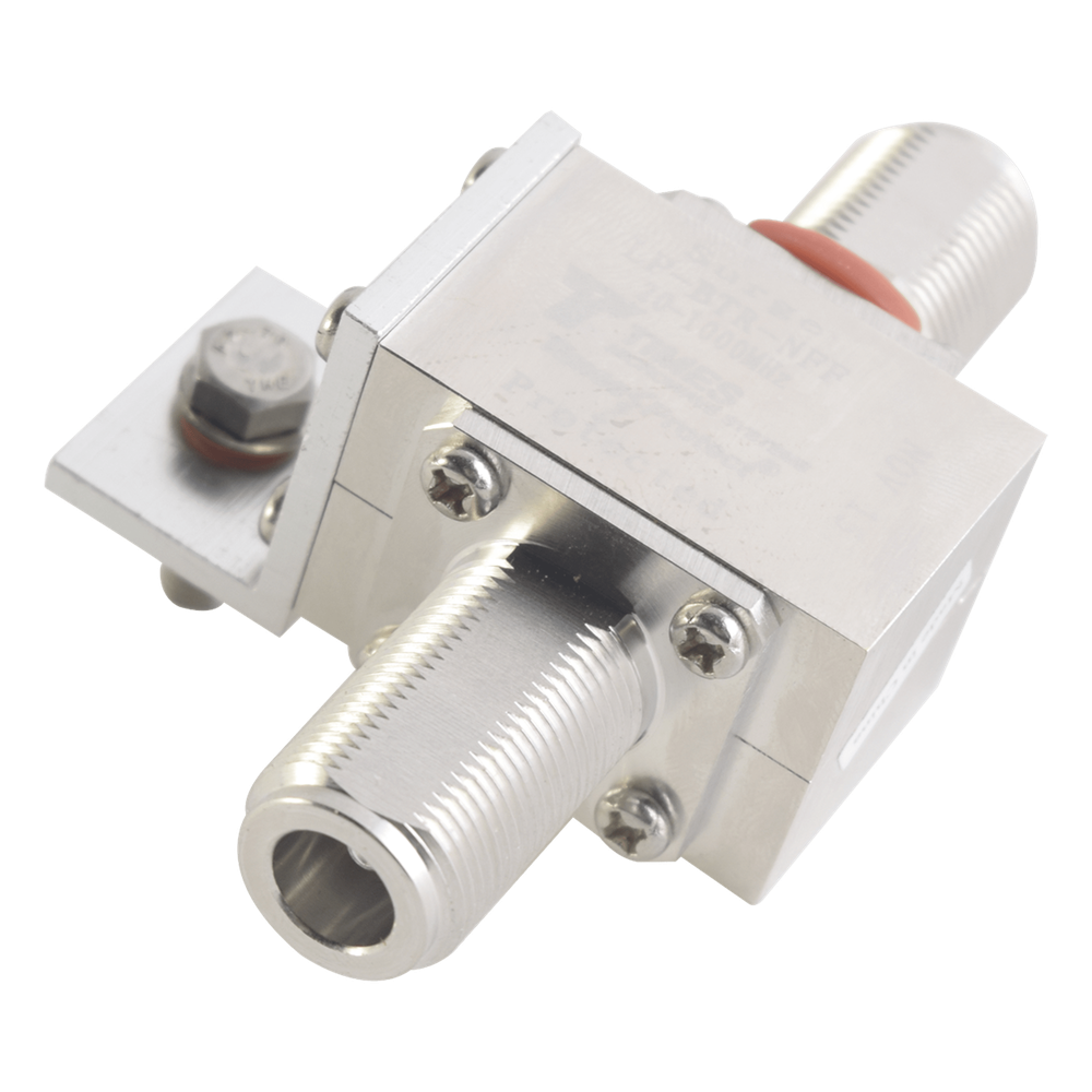 Protector Coaxial, Montaje Universal, para equipos HF, VHF y UHF (20 - 1000 MHz), Conectores N-hembra