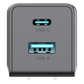 Cargador GaN III 35W / USB-C PD 35W + USB-A 22.5W / Doble Puerto Simultáneo / PD3.0 PPS QC4.0 AFC SCP FCP / Diseño Plegable de Bolsillo / Protección Integral 6 Capas