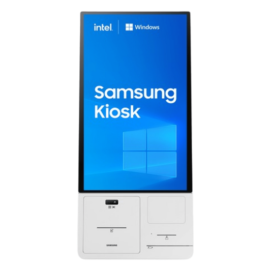 Kit de Kiosco con Pantalla de 24" touch para punto de venta / Sistema Operativo Windows IoT / incluye impresora térmica en el Dockable CYKM24CPXZA / compatible con terminal bancaria