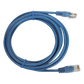 Cable de Parcheo UTP Cat5e - 2 Metros (6.56 Pies) - Azul