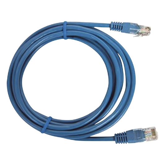 Cable de Parcheo UTP Cat5e - 2 Metros (6.56 Pies) - Azul