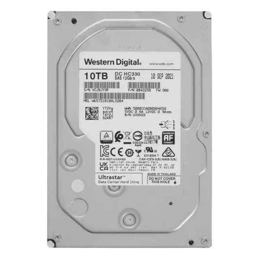 Disco Duro 3.5" 10TB  / 7200 RPM / SAS / Alto Rendimiento / Recomendado para DS-A82024D