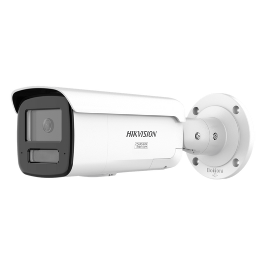 Cámara Bullet Network 12MP Acusense / Smart Hybrid Light / UHD 4608×2592 / Clasificación Persona-Vehículo Deep Learning / WDR 120 dB / IP67 NEMA 4X / Audio Dual-Mic / ACUSEEK