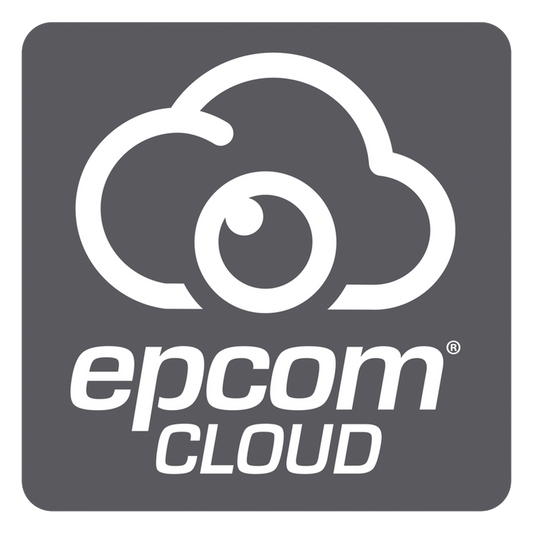 Suscripción Anual Epcom Cloud / Grabación en la nube para 1 canal de video a 8MP con 180 días de retención / Grabación por detección de movimiento