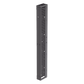 Organizador Vertical PatchRunner™, Sencillo (Solo Frontal), Para Rack Abierto de 45 Unidades, 6 in de Ancho, Color Negro