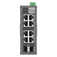 Switch Industrial Omada Easy Managed / 8 Puertos Gigabit (6× RJ45 + 2× RJ45/SFP Combo) / 16 Gbps Switching / -40°C a 75°C / Protección Rayos 6kV / Gestión Cloud / Montaje DIN Rail o Pared / IP40