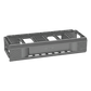 Organizador de Cables Horizontal CableTek, Sencillo (Solo Frontal), Para Rack de 19in, 1 UR