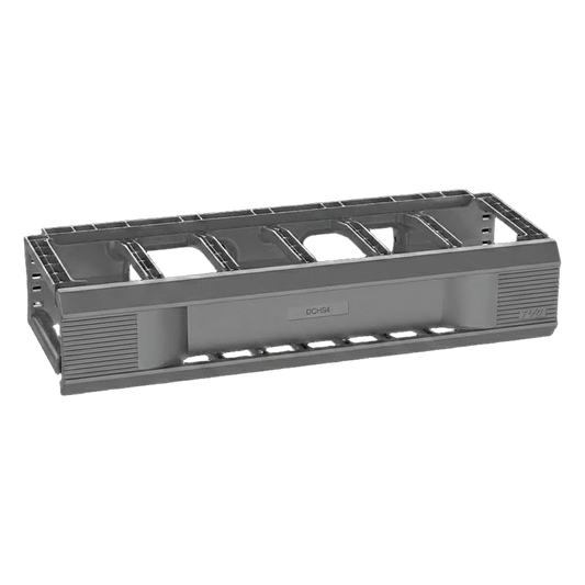 Organizador de Cables Horizontal CableTek, Sencillo (Solo Frontal), Para Rack de 19in, 1 UR