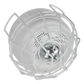 Protector De Rejilla Anti Vandalismo Y Golpes Accidentales, Color Blanco, Para Sirenas/Estrobos/Bocinas System Sensor, Montaje en Superficie en Techo, 8.55"Altox8.55"Anchox6.23"Profundidad