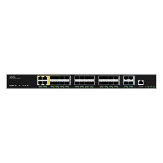Switch de Agregación Capa 3 Administrable / GWN7830 - GWN7831 - GWN7832 / 48-120 Gbps Throughput / 4-12 Puertos 10G SFP+ / Stacking / Gestión Cloud GDMS / IPv4/IPv6