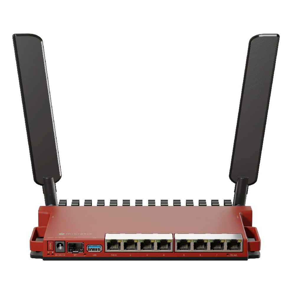 Router inalámbrico  2.4GHz AX / 8 puertos Gigabit /  1 SFP 2.5Gbps/ Soporta contenedores