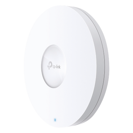 Punto de Acceso Omada / Wi-Fi 6 AX1800 MU-MIMO 2X2 / Omada Mesh / Alta Densidad de Usuarios / Configuración por Controlador o Stand-Alone / Para Montaje en Techo-pared / Alimentación PoE+