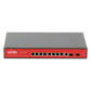 Switch Administrable Capa 2 de 8 puertos 10/100/1000 PoE af/at + 2 x SFP Gigabit, con respaldo para energía solar