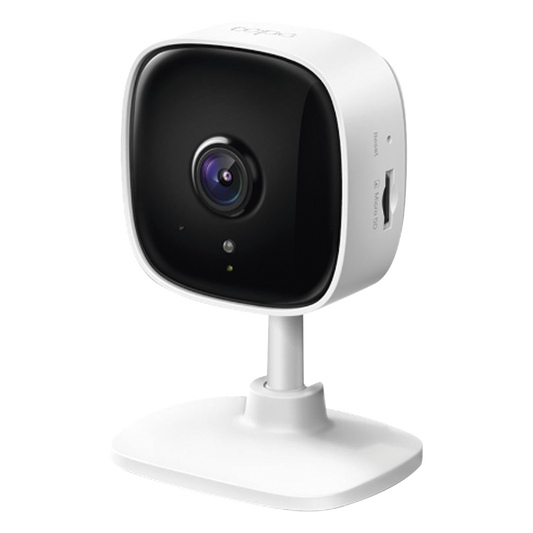 Cámara Wi-Fi para Hogar / 1080p Full HD / Visión Nocturna hasta 30 ft (9.1 m) / Ranura microSD hasta 128 GB / Audio Bidireccional / Modo Privacidad / Detección de Movimiento