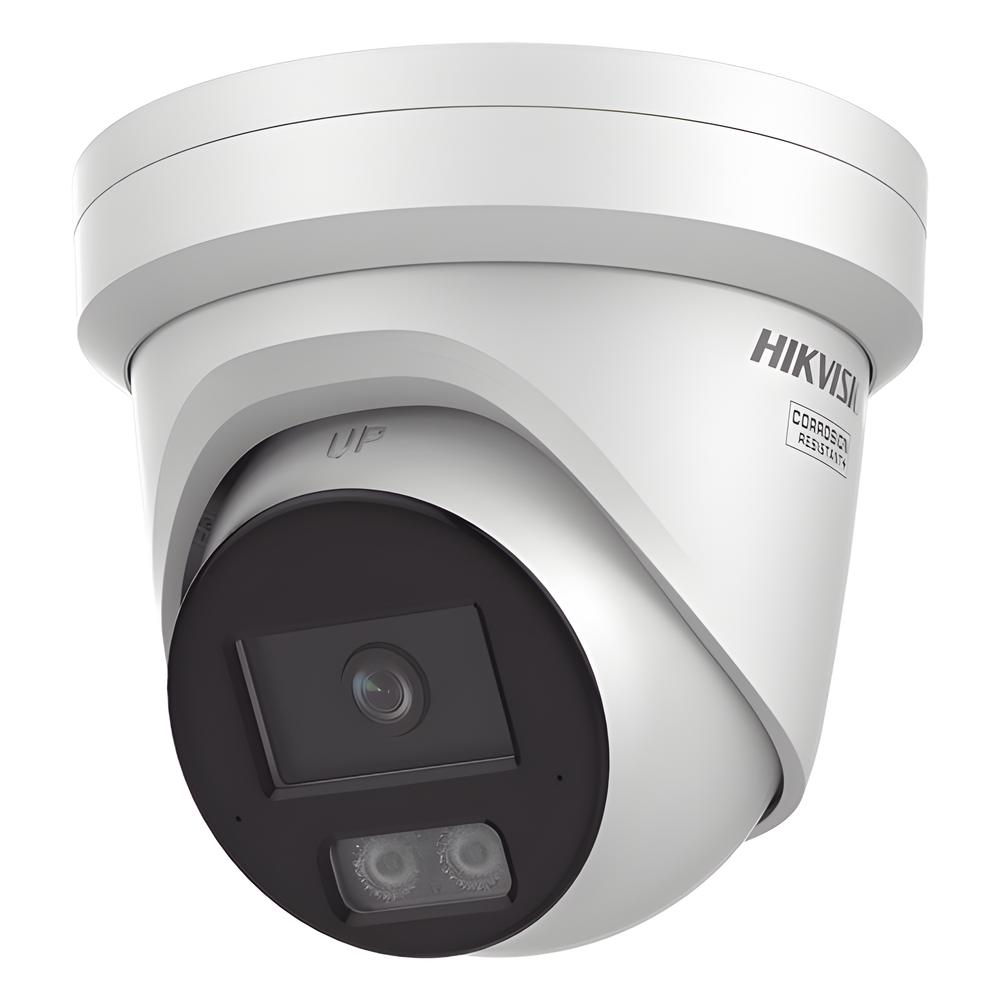 [Dual Light + ColorVu 3.0 + HikAI] Turret IP 6 Megapixel / Lente 2.8 mm / 30 mts IR + Luz Blanca / 2 Microfonos Integrados / Exterior IP67 / Estrobo Luz Blanca / WDR 130 dB / ACUSENSE 3.0 / Metal / NEMA 4X / ACUSEEK
