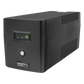 UPS 1000VA/600 W Línea Interactiva 120Vca / 8 tomas 5-15R (6 Respaldadas) / Regulación de Voltaje / Protección RJ45