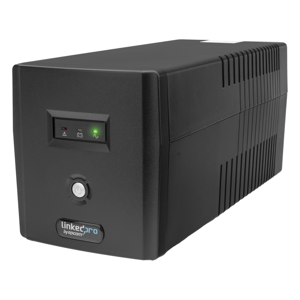 UPS 1000VA/600 W Línea Interactiva 120Vca / 8 tomas 5-15R (6 Respaldadas) / Regulación de Voltaje / Protección RJ45
