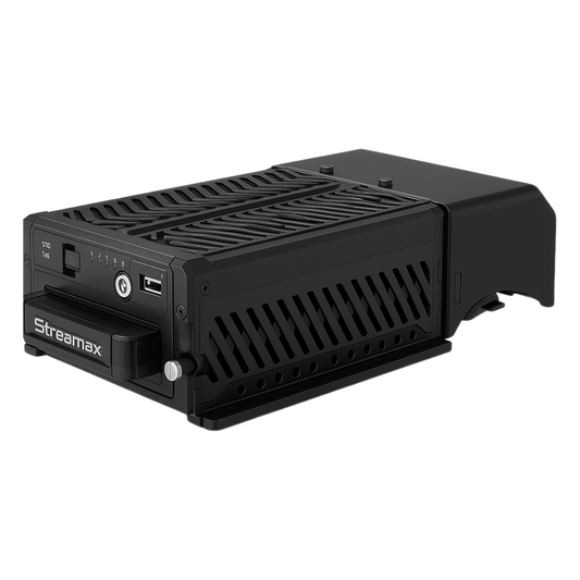DVR Móvil / Multiplataforma / 4 Canales AHD 2 Megapixel + 4 canales IP / Almacenamiento en HDD / H.265 / Soporta 4G / WiFi / GPS