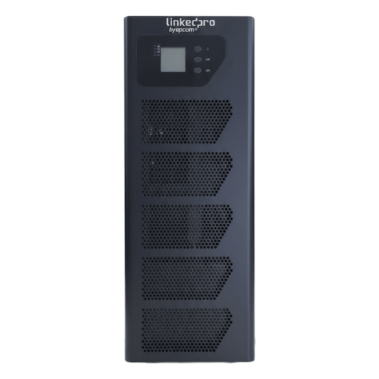 UPS Tipo Torre de 10KVA / Online Doble Conversión / Salida Fase Dividida 220V o 2 x 120V / Paralelismo hasta 4 Unidades / Pantalla LCD Táctil 7" / Onda Senoidal Pura