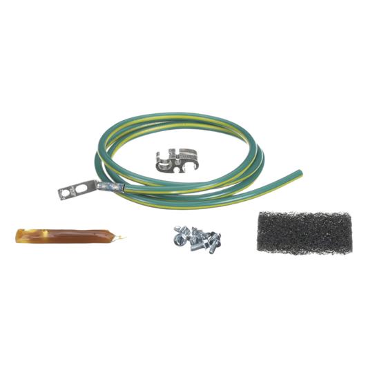 Kit de Jumper para Conexión de Gabinete o Rack de Telecomunicaciones a Barra de Tierra Física, 6 AWG, 1.52 m de Largo