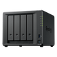 NAS DiskStation DS925+ | 4 Bahías | Expandible a 9 Bahías | 2 Puertos 2.5GbE | 2 Ranuras M.2 NVMe | AMD Ryzen V1500B | 4 GB DDR4 ECC | Hasta 565 MB/s Escritura Secuencial | Compatible con RAID | Synology DSM.