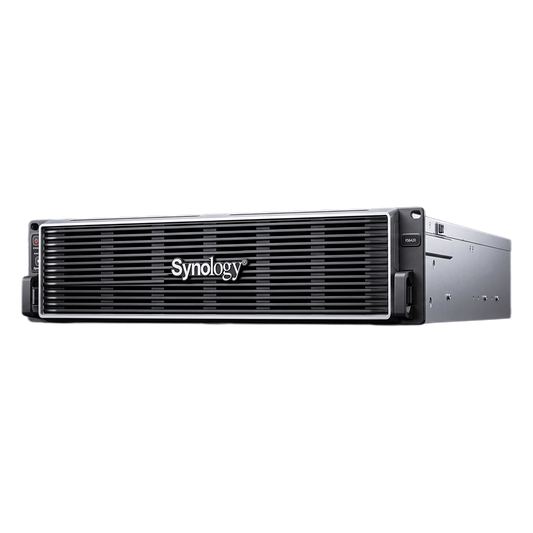 Servidor All-Flash Synology FlashStation FS6420 | 24 Bahías SAS-SATA | Dual Intel Xeon Silver 4110 | 32GB DDR4 ECC RDIMM | 10GbE