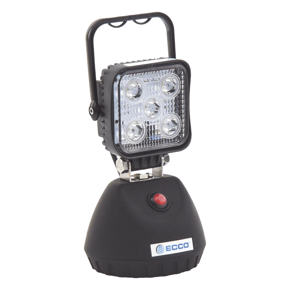 Lámpara de trabajo de mano, con batería recargable y montaje magnético, IP67