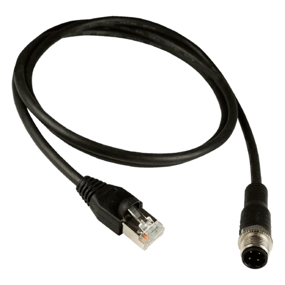 Cable Ethernet M12 Macho a RJ45 de 4 pines con Codificación D (10 metros)