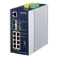 Switch Industrial Administrable Capa 3 con  8 Puertos Gigabit PoE 802.3bt, 2 Puertos SFP de 1 G/2.5 G, 2 Puertos SFP 10 G