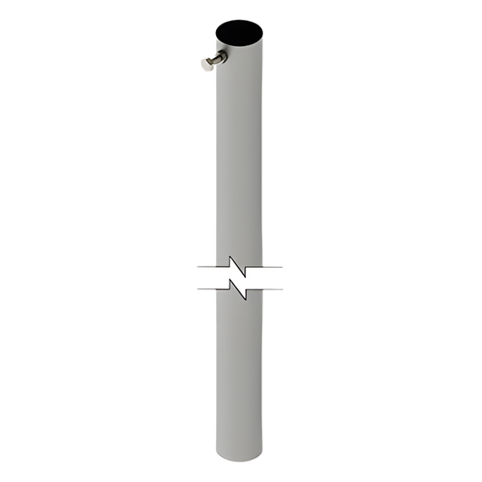 Mástil de 3 metros, 1-1/4" Diam. (Requiere accesorios de Instalación).