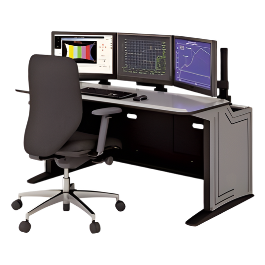 Estación de Monitoreo Ergonómica  de 72" Diseño Modular