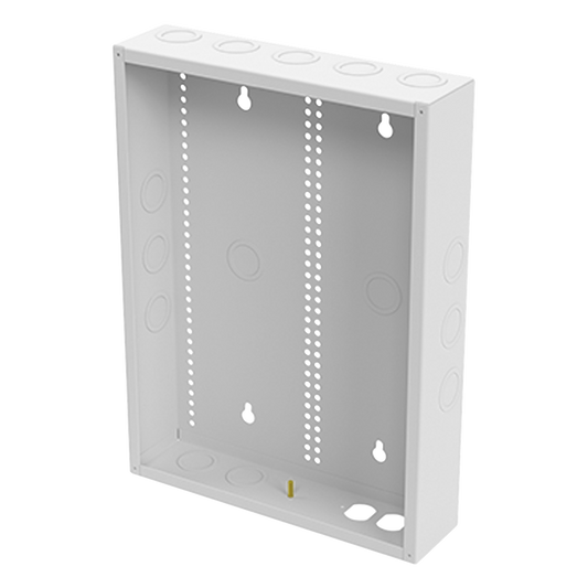 Gabinete de Medios de 19 Pulgadas de alto, para Empotrar en Pared (360 x 478 x 95 mm).