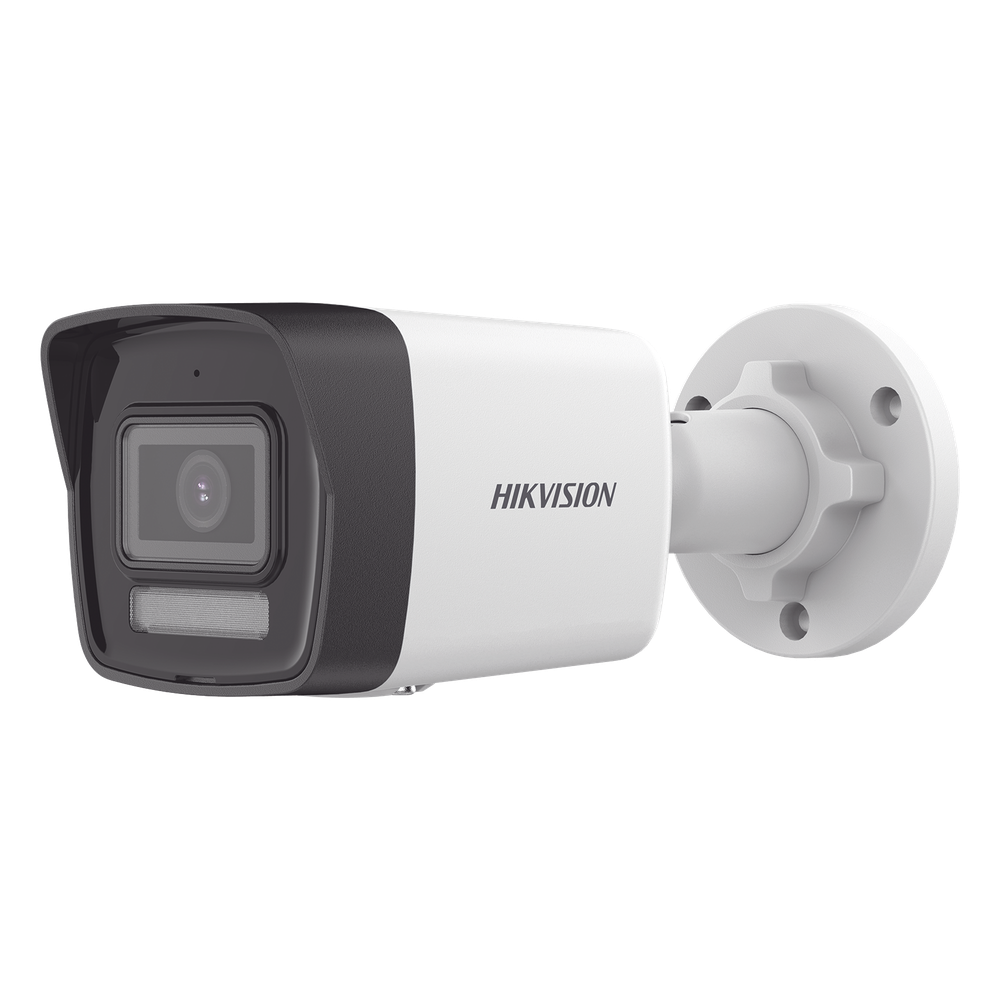 [Dual Light] Bala IP 2 Megapixel / Lente 2.8 mm / 30 mts IR + 30 mts Luz Blanca / Micrófono Integrado / Motion Detection 2.0 / Exterior IP67 / H.265 / PoE / Micro SD