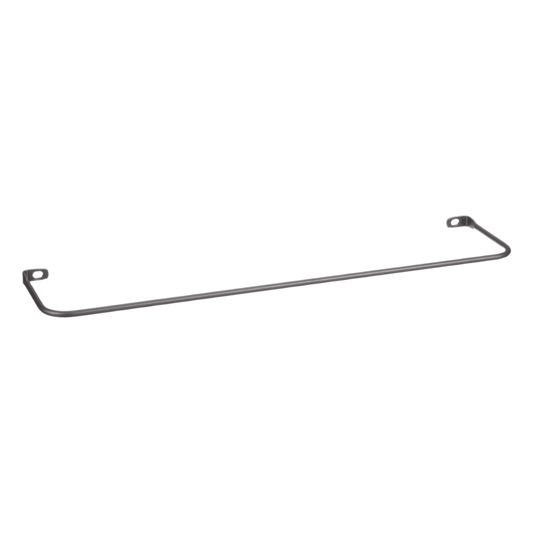 Barra para Aliviar Tensión o Peso Atrás de Patch Panel, Extendida de 5 Pulgadas, Color Negro