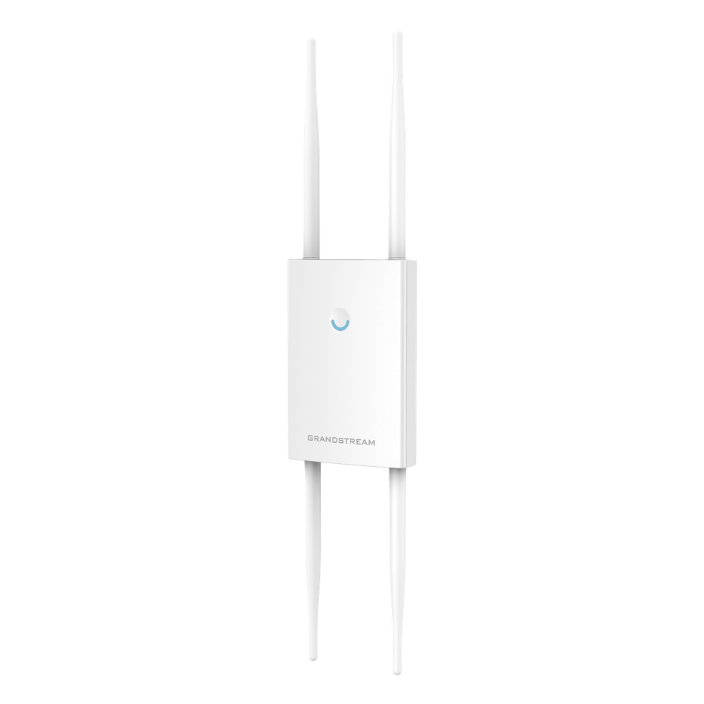 Punto de acceso para exterior Wi-Fi 802.11 ac 2.33 Gbps, Wave-2, MU-MIMO 4x4:4, de largo alcance con administración desde la nube gratuita o stand-alone.