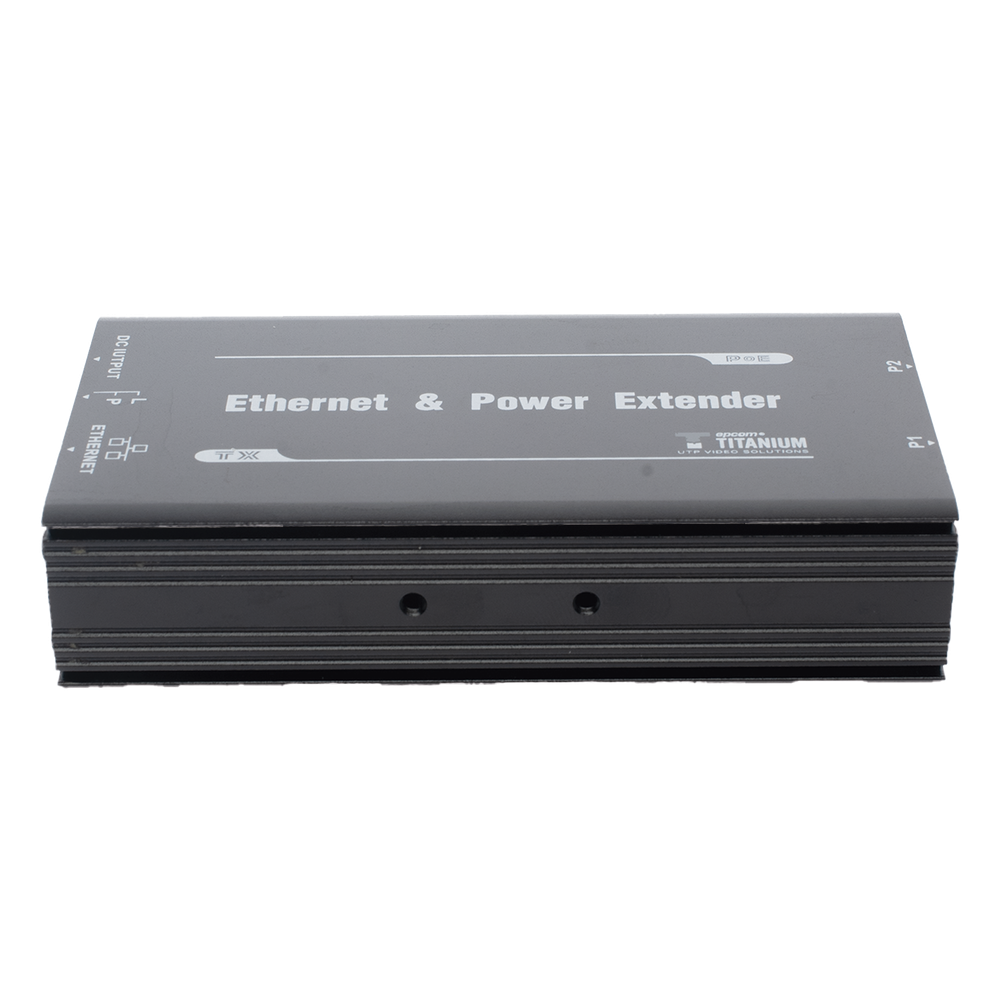 (POE 600 METROS) Transmisor para Extensor PoE TT-8001R  / 1 Puerto  para recepción de video y alimentación (PoE) / IDEAL PARA DOMOS Y CAMARAS IP / Conexión en Cascada / Soporta PTZ´s de 60 W / Soporta IEEE802.3af/at