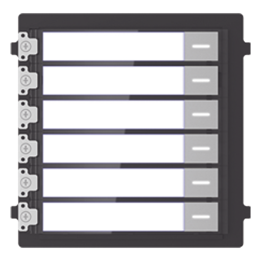 Módulo de Botones Para Videoportero Modular / Llamada de un solo Toque / Soporta Hasta 6 Monitores Principales