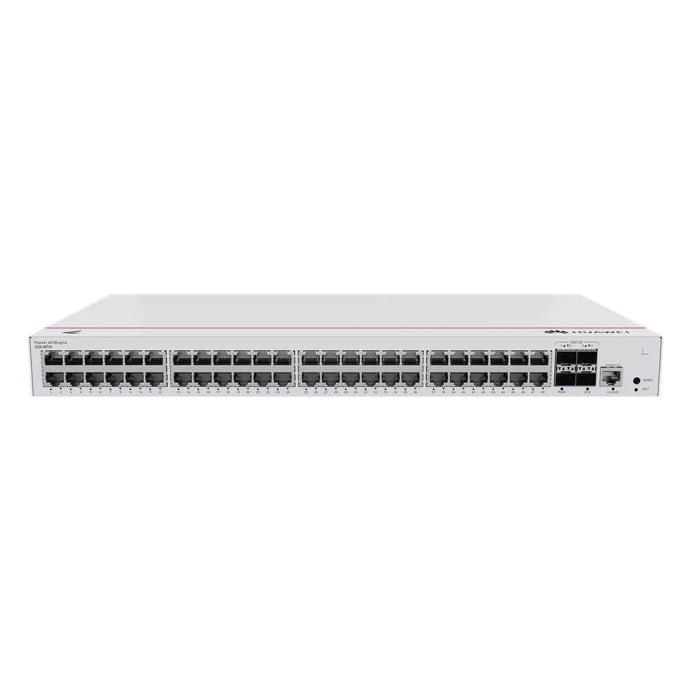 Switch de Acceso Gigabit Administrable  Capa 2 / 48 puertos 10/100/1000 Mbps / 4 Puertos 10GE SFP+ Uplink / ERPS / IMGP Snooping / DHCP Snooping / Administración Nube Gratis
