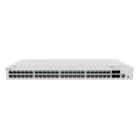 Switch de Acceso Gigabit Administrable  Capa 2 / 48 puertos 10/100/1000 Mbps / 4 Puertos 10GE SFP+ Uplink / ERPS / IMGP Snooping / DHCP Snooping / Administración Nube Gratis