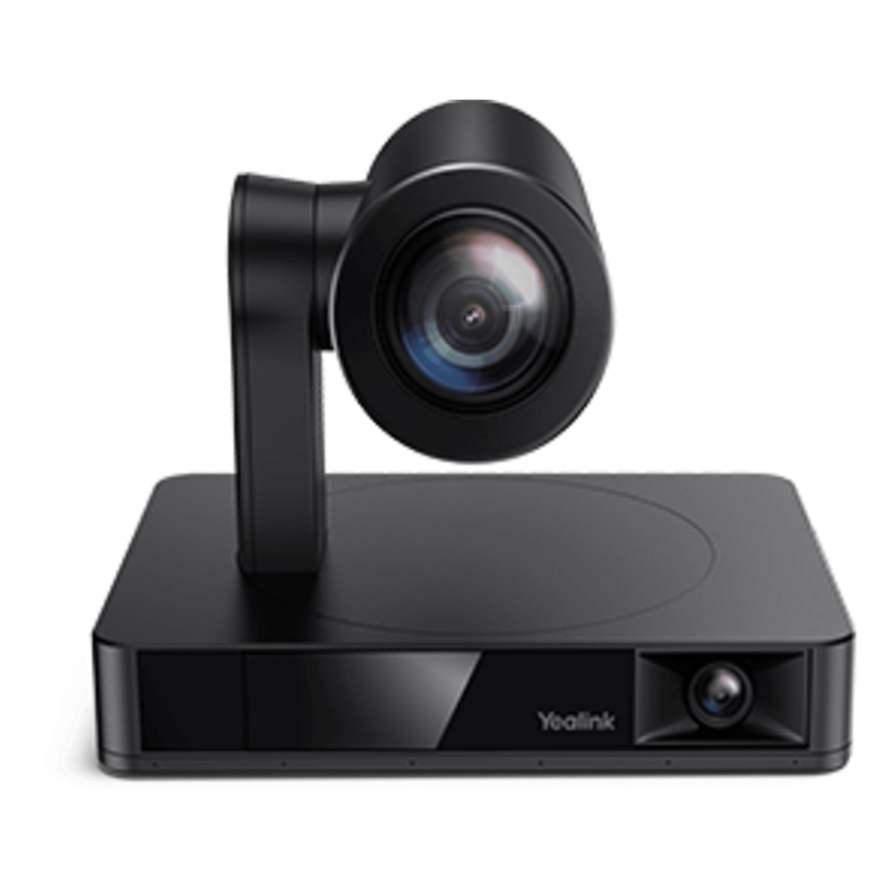 Cámara Yealink UVC86 4K Inteligente con Seguimiento Automático por Voz para Salas de Gran Tamaño