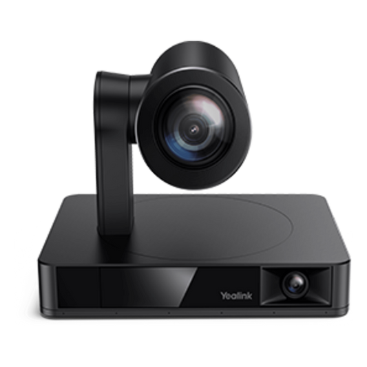 Cámara Yealink UVC86 4K Inteligente con Seguimiento Automático por Voz para Salas de Gran Tamaño