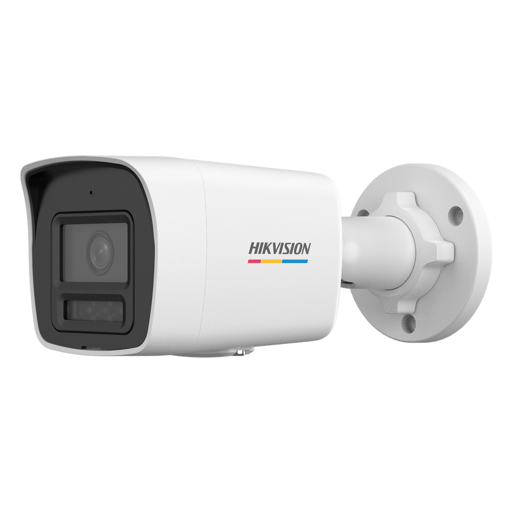 [ColorVu 3.0 + MD 3.0] Bala IP 4 Megapixel / Lente 2.8 mm / Dual Light (30 mts IR + 30 mts Luz Blanca) / Micrófono Integrado / Detección de Movimiento 3.0 / Exterior IP67 / WDR / PoE / Micro SD
