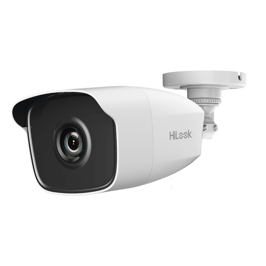 Bala TURBOHD 2 Megapíxeles (1080p) / Gran Angular 103º / Lente 2.8 mm / METAL / IR EXIR Inteligente 40 mts / Exterior IP66 / TVI-AHD-CVI-CVBS / dWDR