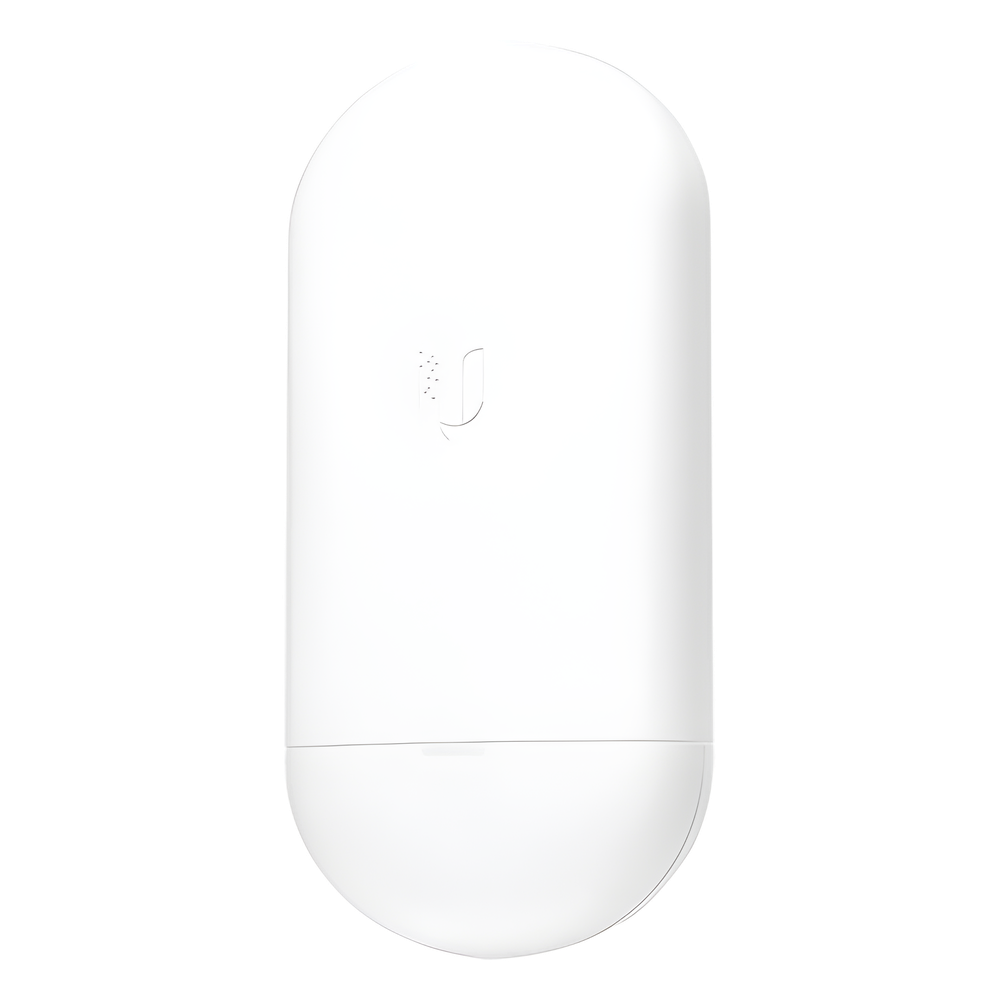 NanoStation airMAX Loco5AC CPE hasta 450 Mbps, 5 GHz (5150 - 5875 MHz), con antena integrada de 13 dBi, no incluye adaptador PoE
